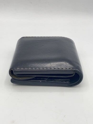 商品画像：黒羽/2つ折り財布/レザー/BLK/無地/メンズ 3