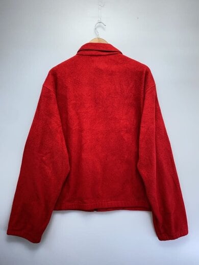 商品画像：フリースジャケット/XL/ポリエステル/RED/無地// 2