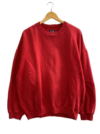 商品画像：スウェット/XL/コットン/RED/無地 1
