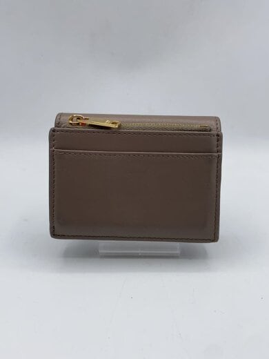 商品画像：3つ折り財布/--/BEG/無地/レディース 2