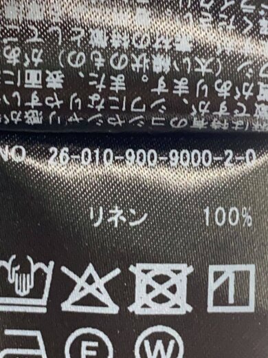 商品画像：ジャケット/36/リネン/BLK/無地/26-010-900-9000-2-0// 5