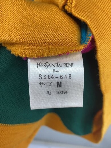 商品画像：ニット・セーター(薄手)/M/ウール/マルチカラー 4