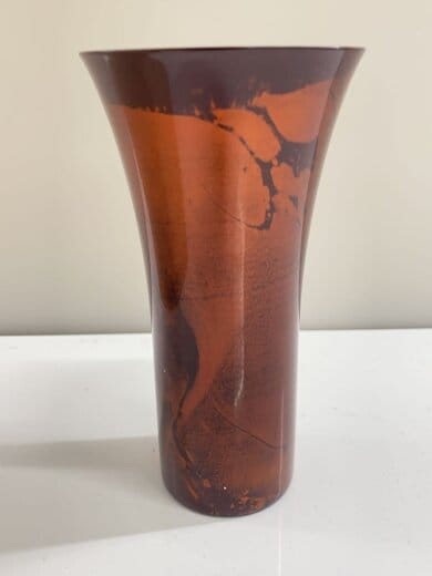 商品画像：株式会社　ウチキ/グラス/SCS-L502/漆磨シングルカップ　L　赤ビャクダン 3