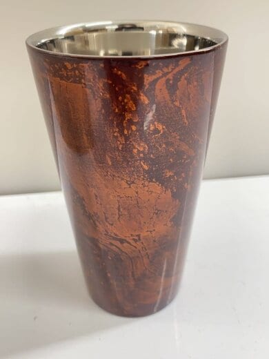 商品画像：グラス/SCW-L502/漆磨ストレートカップ　赤ビャクダン 3