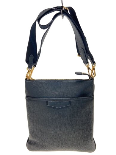 商品画像：ショルダーバッグ/牛革/BLK/無地/205DA0443 1