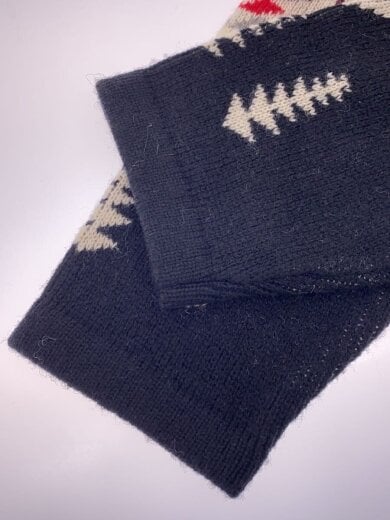 商品画像：カーディガン(厚手)/L/ウール/BLK/9575-8204 5