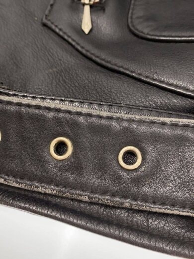 商品画像：ダブルライダースジャケット/42/レザー/BLK 7