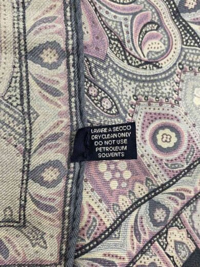 商品画像：ストール/ウール/ペーズリー/レディース 3