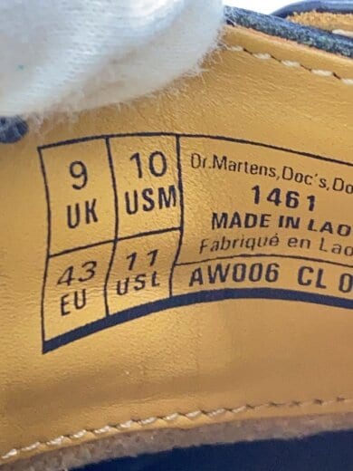 商品画像：ドレスシューズ/UK9/BLK/レザー/1461 5