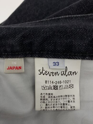 商品画像：ストレートパンツ/33/デニム/BLK/無地/8114-246-1021 4