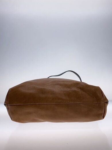 商品画像：トートバッグ/レザー/BRW/無地/1420-71329 4