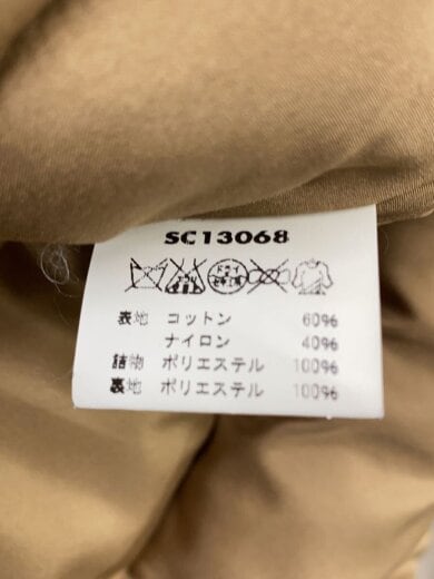 商品画像：ダウンベスト/L/コットン/CML/無地/SC13068// 4