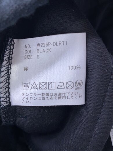 商品画像：WAIR/ボトム/S/コットン/BLK/無地/W226P-OLRT1 5