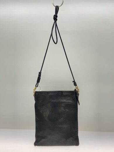 商品画像：ショルダーバッグ/レザー/BLK/無地 3