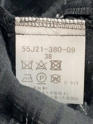 商品画像：半袖ワンピース/38/ポリエステル/BLK/55J21-380-09// 4