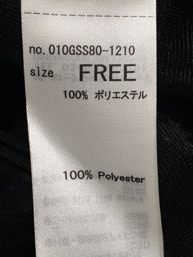 商品画像：TULLE LAYERED DRESS/キャミワンピース/FREE/ポリエステル/BLK/010GSS80-1210 4