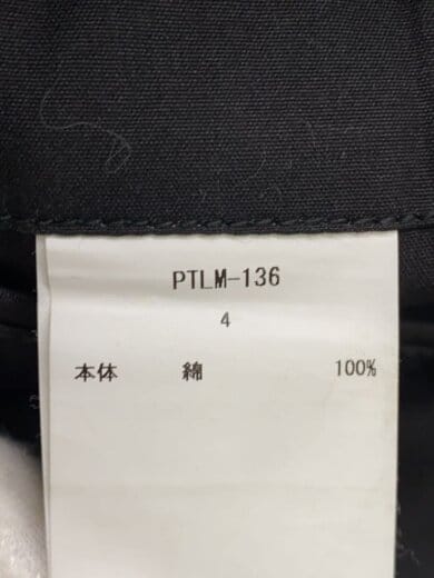 商品画像：カーゴパンツ/4/コットン/BLK/PTLM-136// 5