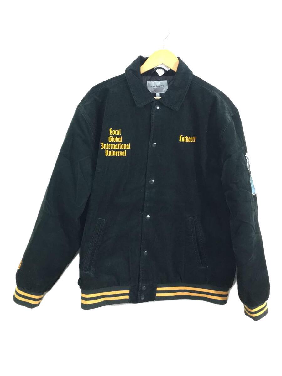 Carhartt(カーハート) / WIP/Letterman jacketジャケット/L/コーデュロイ/GRN/無地 古着の販売・通販
