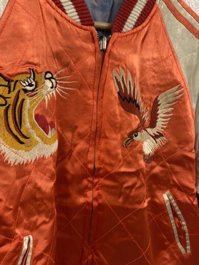 画像：その他ブランド90s/スカジャン/ミツワZIP/NIPPON/復刻/リバーシブル/RED///3