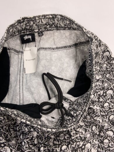 商品画像：EASY PANTS SKULL PRINT/復刻/ボトム/S/コットン/BLK/総柄/316046 3