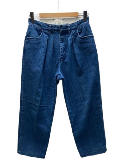 商品画像：Two-tuck Wide Tapered Pants/ボトム/30/デニム/IDG/無地/FR0202-M40// 1