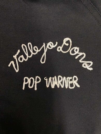 商品画像：チェーン刺繍/TALONジップ/スタジャン/L/コットン/BLK 7