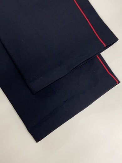 商品画像：70s/eural tergal/サイドライン/スラックスパンツ/--/ウール/NVY/無地 8