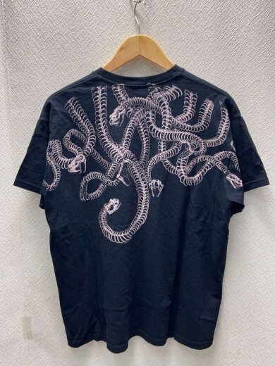 商品画像：2021年コピーライト/スカルメドゥーサ/Tシャツ/L/コットン/BLK/プリント 2