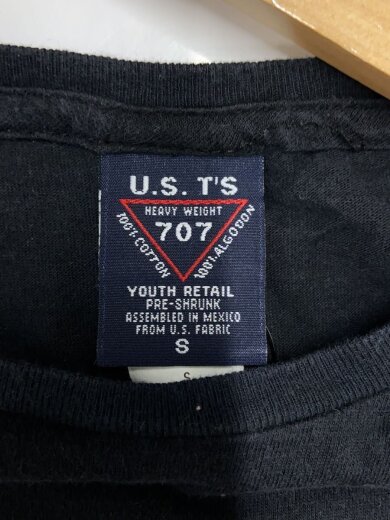 商品画像：90s/U.S.TS/NIRVANA/両面プリント/Tシャツ/S/コットン/BLK/プリント 3