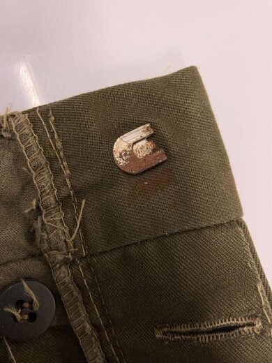 商品画像：70s～80s/イタリア軍/パラシュートパンツ/48/コットン/KHK/無地 6