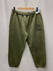 USMC/スウェットパンツ/USA製/L/コットン/KHK