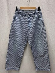 BELL PANTS HICKORY USED/30/コットン/BLU/ストライプ