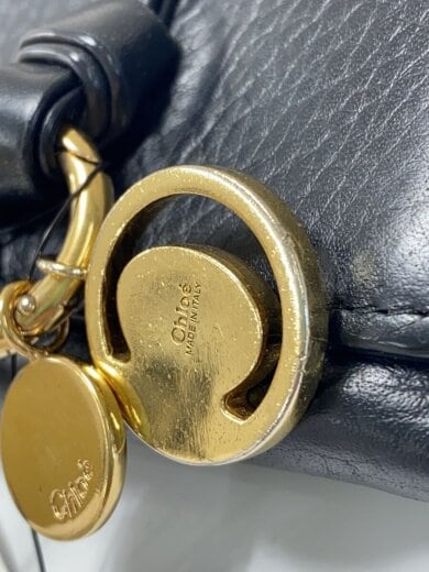 商品画像：SMALL ALPHABET TRI FOLD/3つ折り財布/レザー/BLK/レディース 7