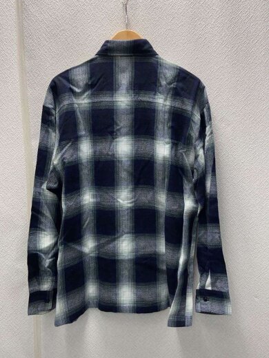 商品画像：ネルシャツ/長袖シャツ/--/コットン/BLK/オンブレCK 2