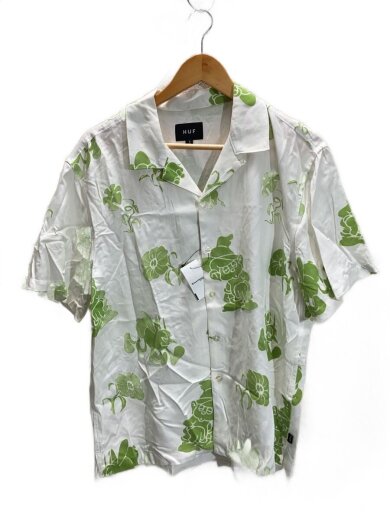 商品画像：半袖シャツ/S/コットン/WHT/総柄/SU25 BU00242 1