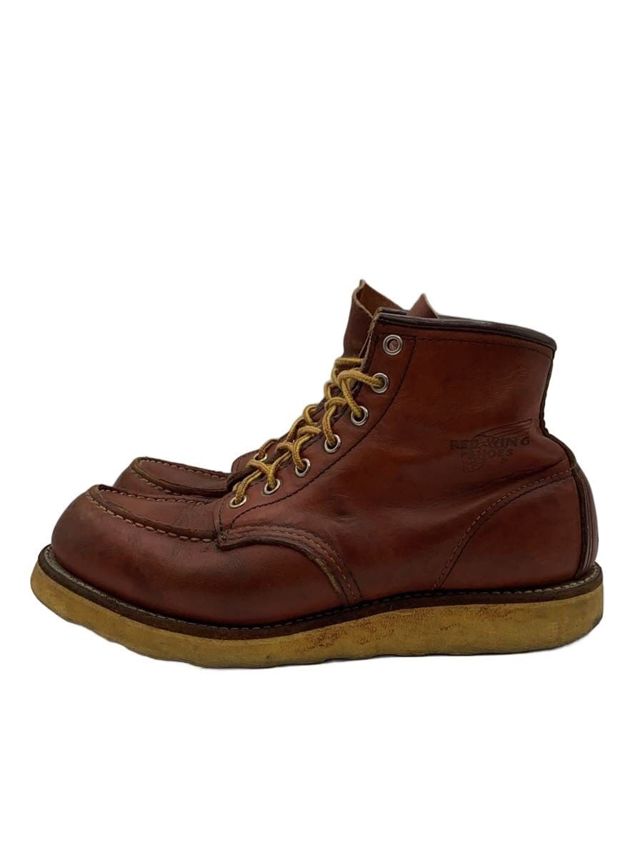 RED WING / 00s/8131/刺繍羽タグ/アイリッシュセッター/ブーツ/US8/BRW/レザー