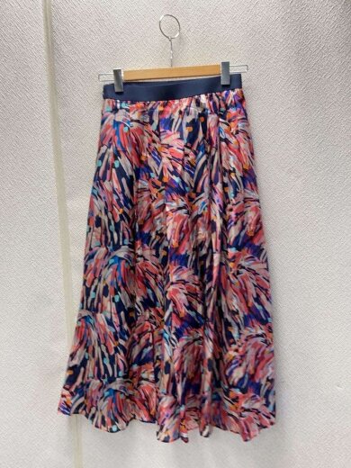商品画像：ロングスカート/38/シルク/マルチカラー/総柄/102227-11-550-65-380 2