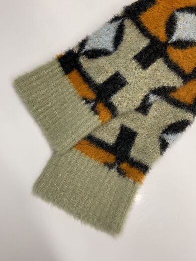 商品画像：ニット・セーター(薄手)/M/ナイロン/マルチカラー/総柄/kn00563// 6