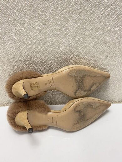 商品画像：ファー付きパンプス/パンプス/36/CML/スウェード 4