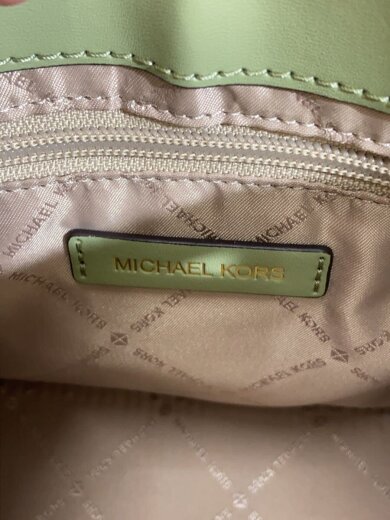 商品画像：EMILIA/サッチェルスモール2WAYショルダーバッグ/レザー/GRN/35S2GU5S1C 5