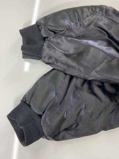 商品画像：再構築/リメイク/スタジャン/ジャケット/FREE/ナイロン/BLK/無地 5