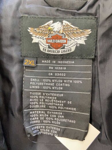 商品画像：00s/ナイロンジャケット/レーシングジャケット/XXL/ナイロン/BLK 3