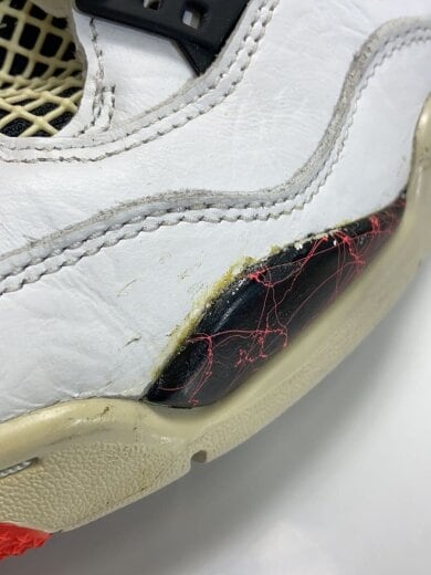 商品画像：AIR JORDAN 4 RETRO/エアジョーダンレトロ/ホワイト/308497-116/26cm/WHT 9