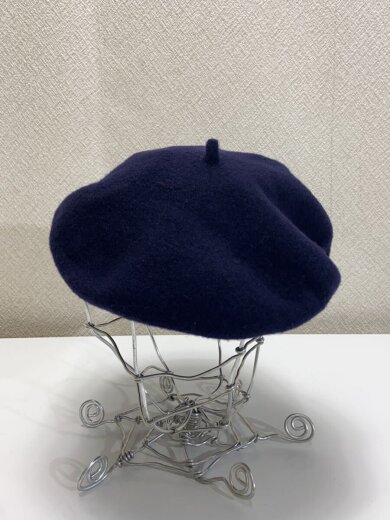 商品画像：OLD/チェコスロバキア製/2トーン/キャスケット/ウール/NVY/無地/メンズ 3