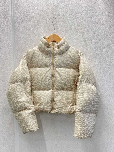 商品画像：ダウンジャケット/S/ポリエステル/BRW/総柄 1