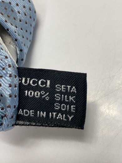 商品画像：ネクタイ/シルク/BLU/ドット/メンズ 3