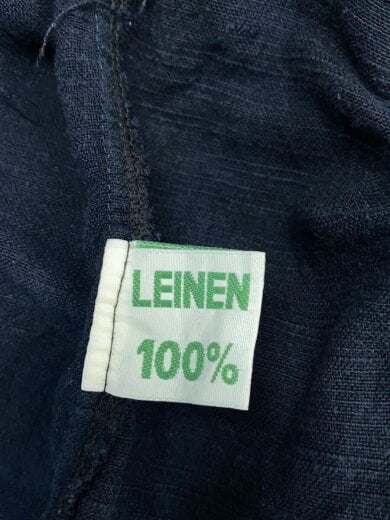 商品画像：ALPENLANDER/チロリアンシャツ/プルオーバー/レースアップ/L/リネン/NVY 5