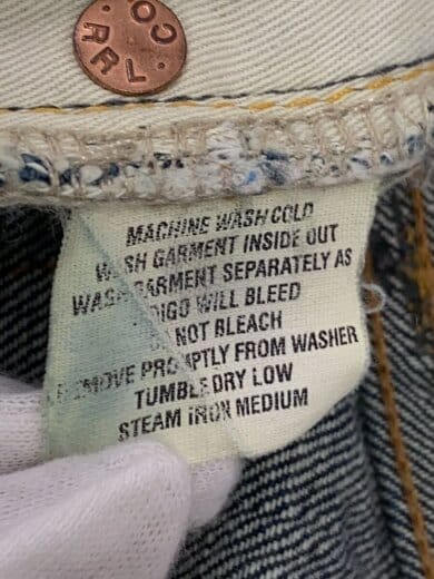 商品画像：USA製/ブーツカットパンツ/34/デニム/IDG/無地 5