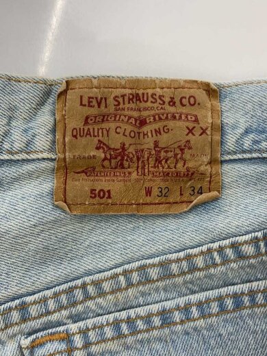商品画像：90s/501/USA製/裏501/ボトム/32/デニム/IDG/00501 0134 4