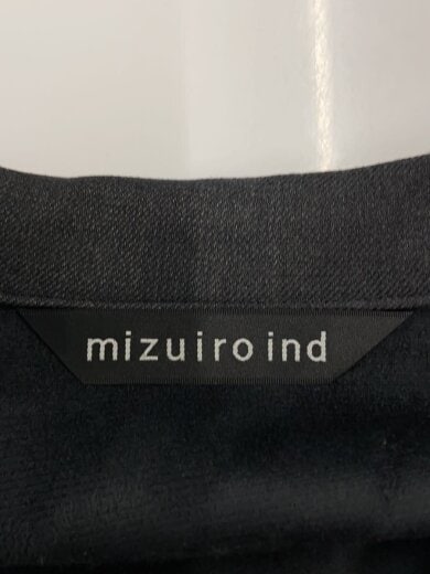 商品画像：イミテーションレザーショートシャツ/長袖シャツ/FREE/フェイクレザー/BLK/無地 3